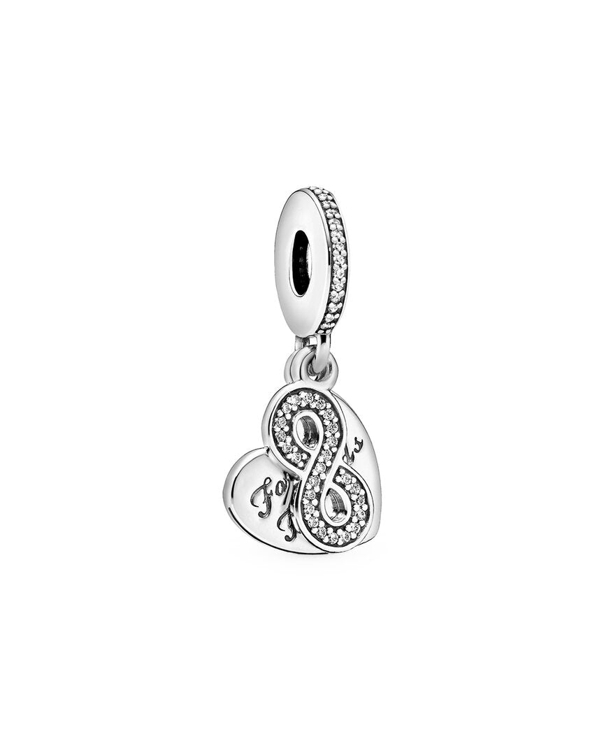 Pandora Moments Silver Cz Charm
