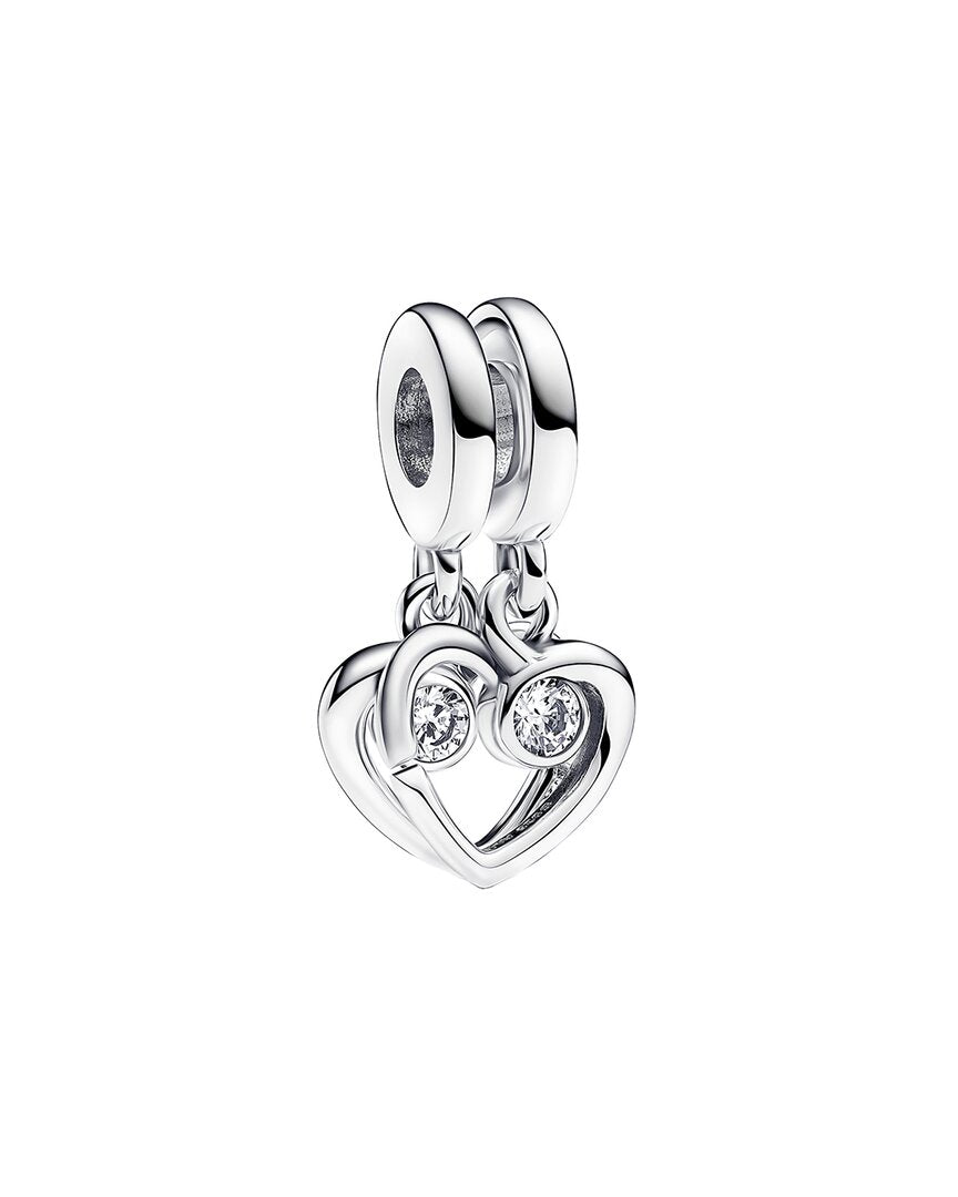 Pandora Moments Silver Cz Charm