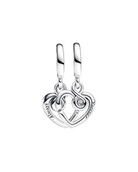 Pandora Moments Silver Cz Charm