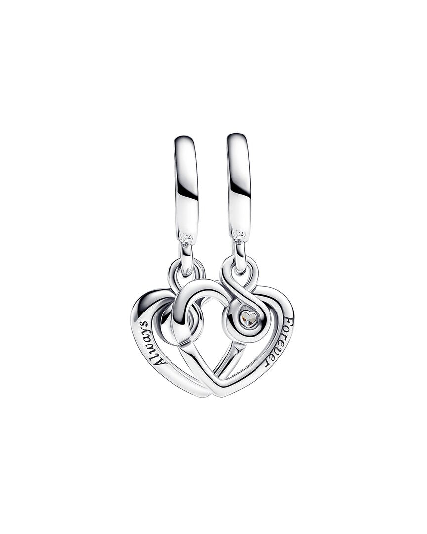 Pandora Moments Silver Cz Charm