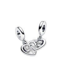Pandora Moments Silver Cz Charm