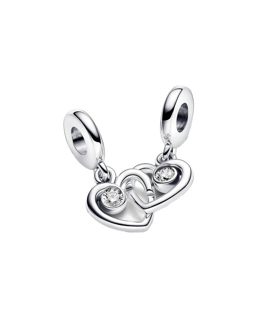 Pandora Moments Silver Cz Charm