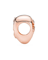 Pandora Moments 14K Rose Gold Plated Cz Charm