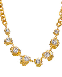 Oscar De La Renta Textured Scramble Necklace