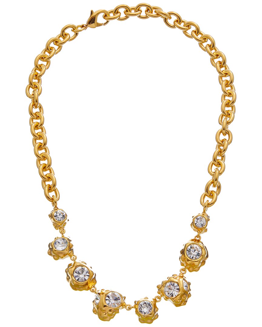 Oscar De La Renta Textured Scramble Necklace