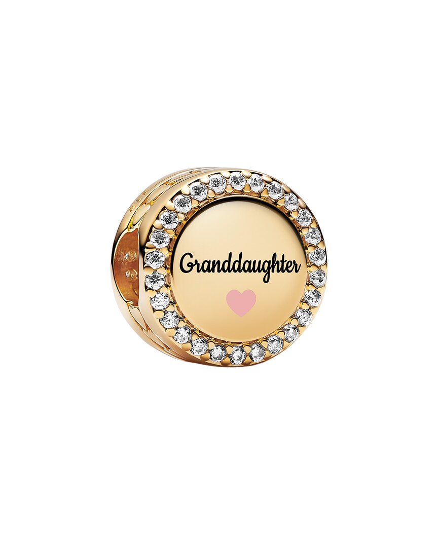 Pandora 14K Plated Cz Charm