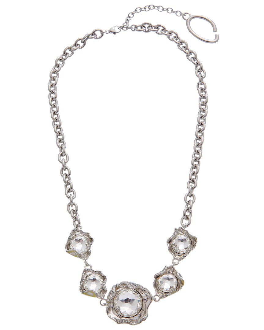 Oscar De La Renta Crystal Nest Necklace