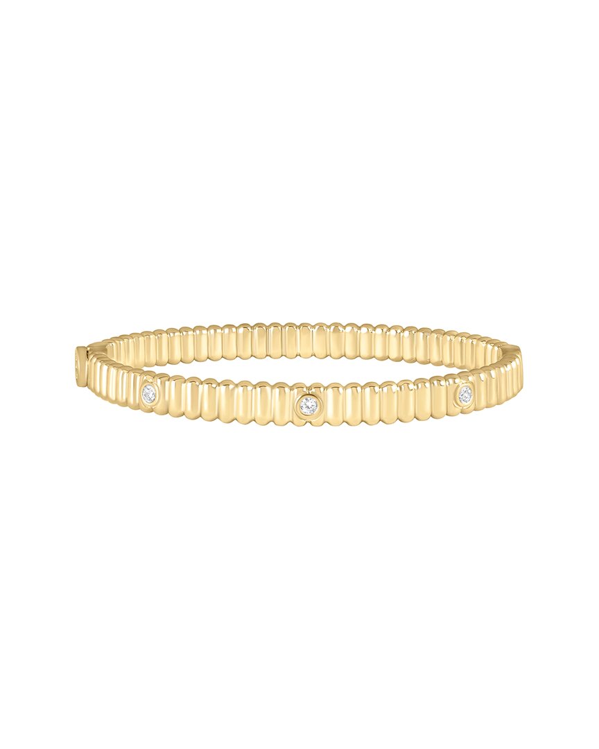 Electric Picks 14K Plated Cz Afterglow Bangle