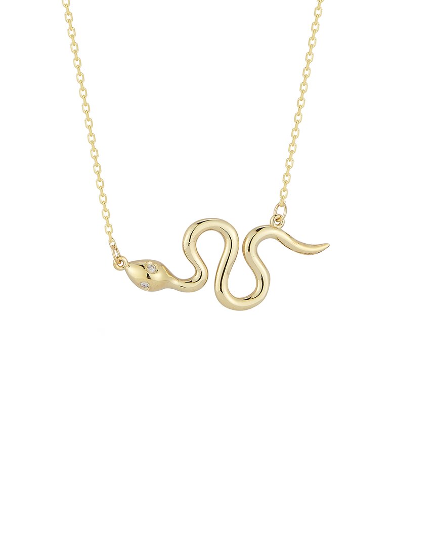 Ember Fine Jewelry 14K 0.01 Ct. Tw. Diamond Necklace