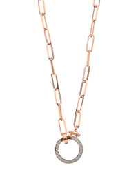 Meshmerise 18K Over Silver 0.20 Ct. Tw. Diamond Necklace