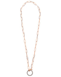 Meshmerise 18K Over Silver 0.20 Ct. Tw. Diamond Necklace