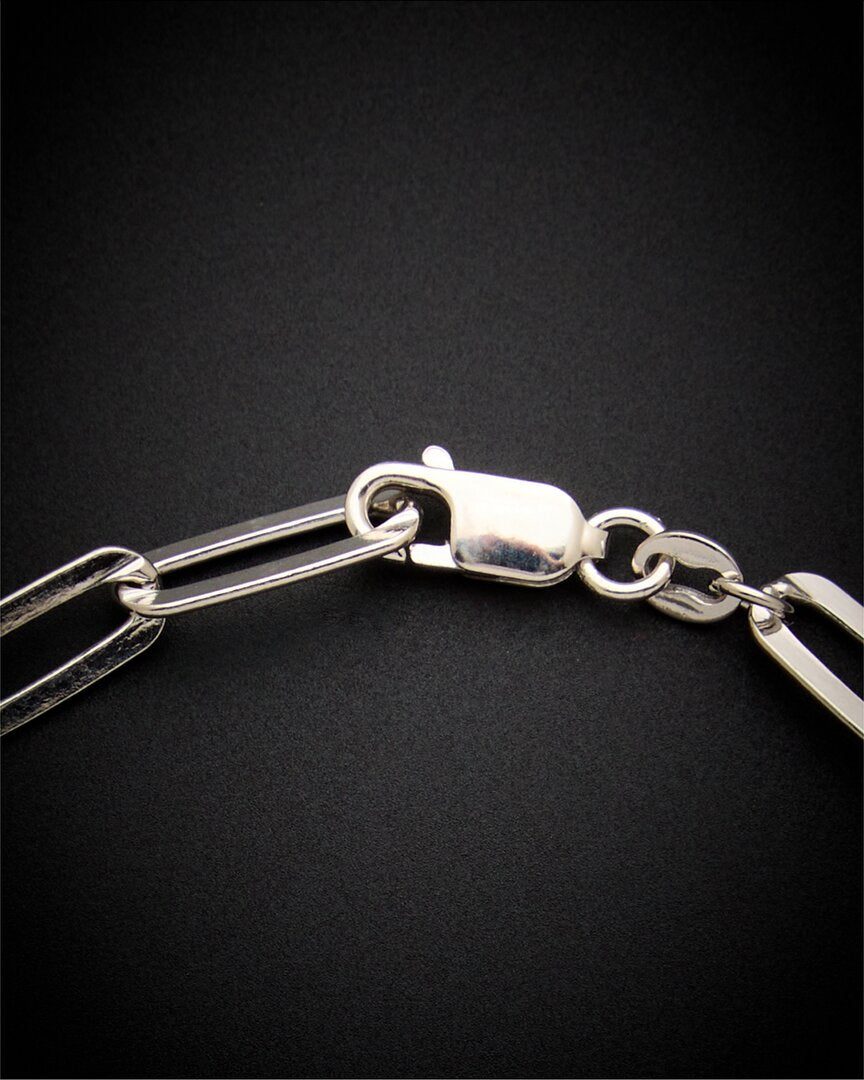 Italian Gold Over Silver 18K Italian Gold Over Silver 1.65 Ct. Tw. White Topaz & Diamond Bracelet
