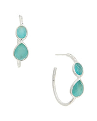 Ippolita Wonderland Silver Mother-Of-Pearl Earrings