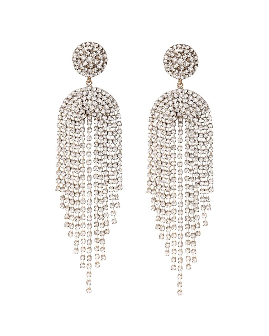 Petit Moments 18K Plated Cz Drop Dangle Earrings