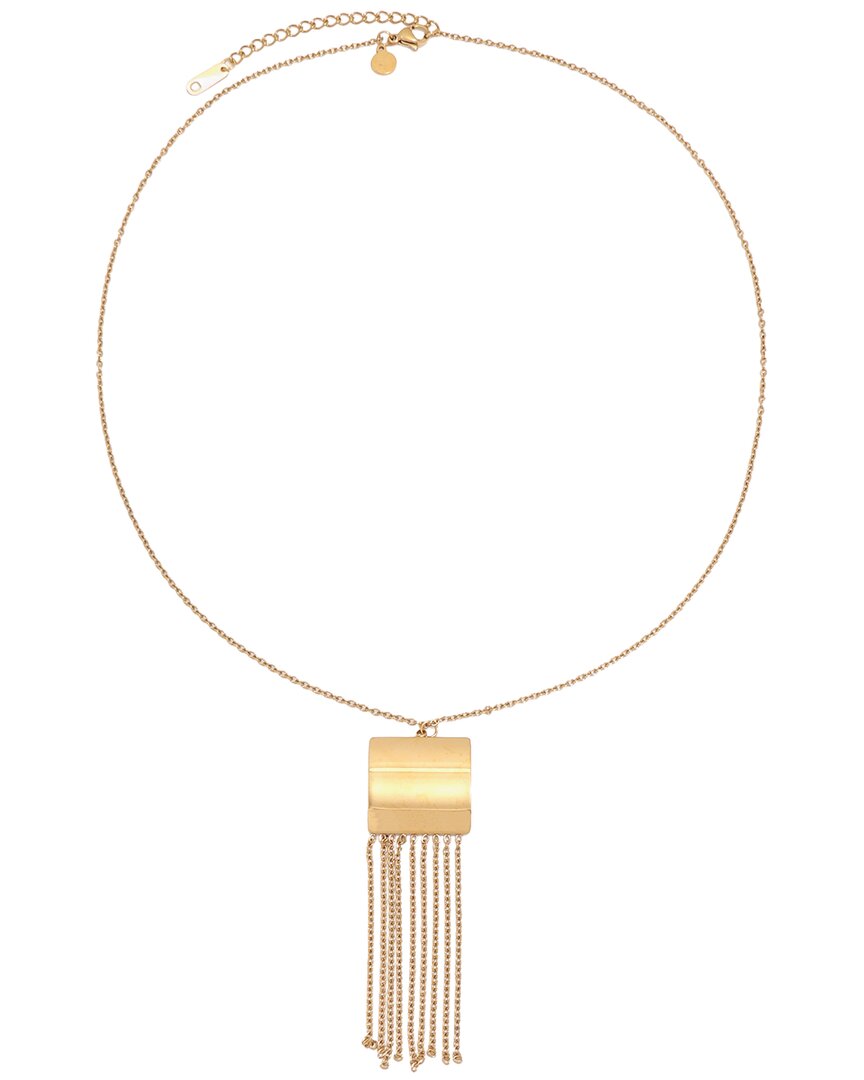 Petit Moments 18K Plated Stainless Steel Pendant Necklace