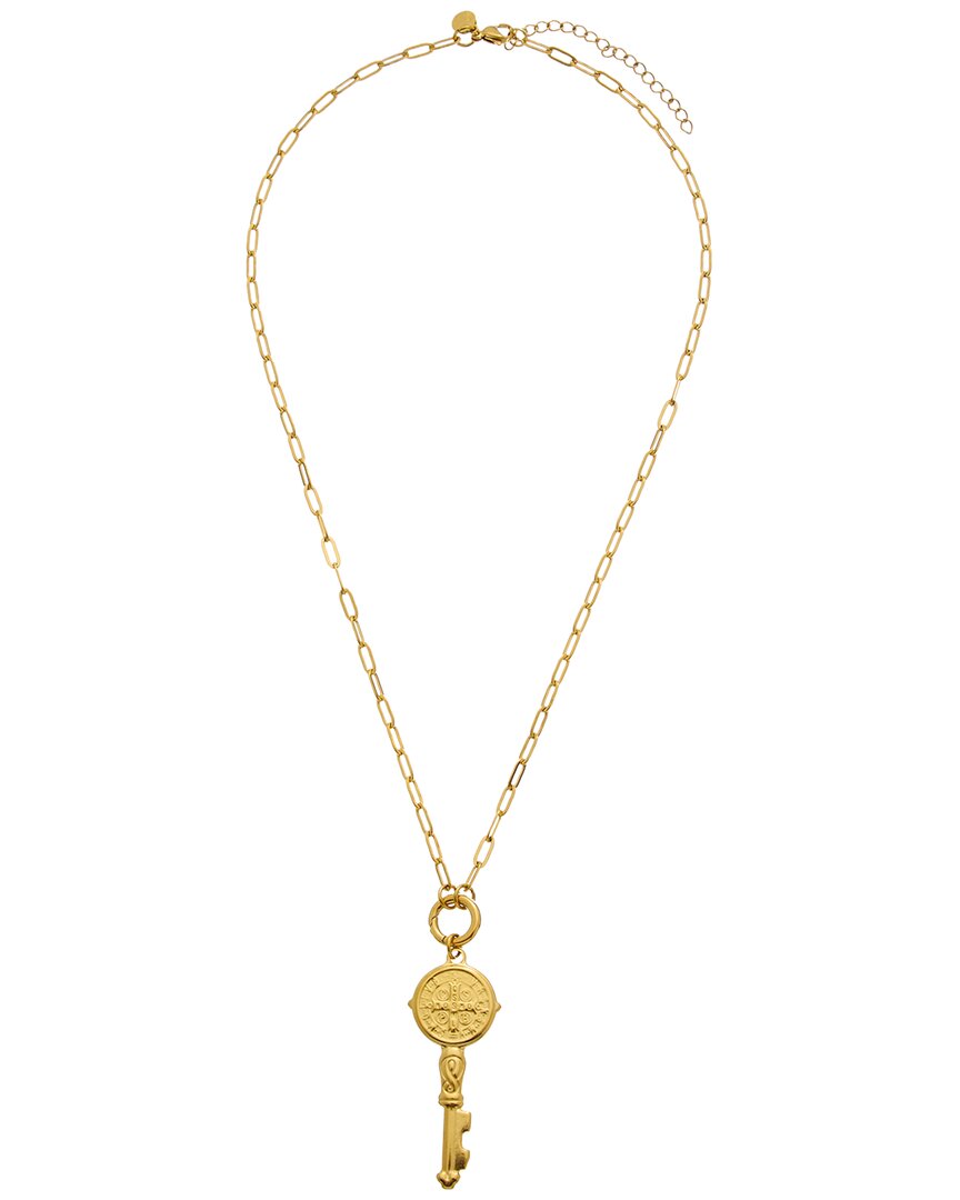 Petit Moments 18K Plated Stainless Steel Pendant Necklace