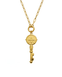 Petit Moments 18K Plated Stainless Steel Pendant Necklace