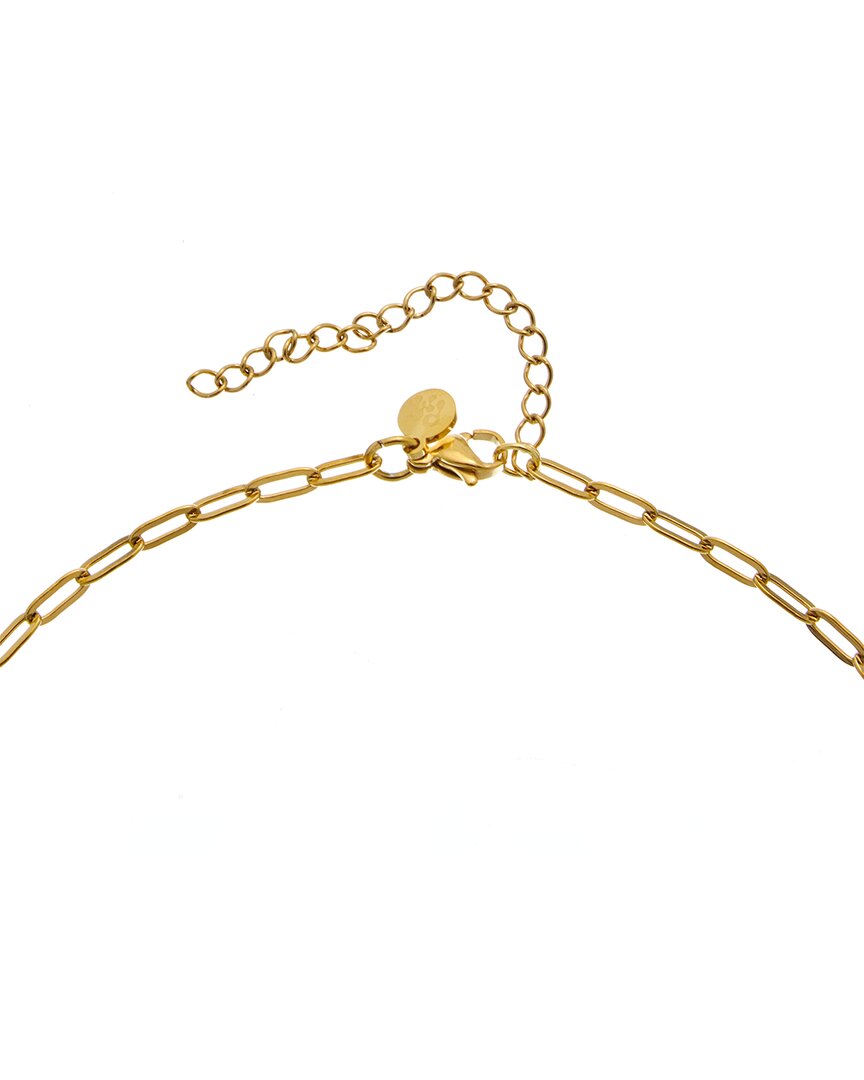Petit Moments 18K Plated Stainless Steel Pendant Necklace