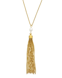 Petit Moments 18K Plated Stainless Steel Chain Necklace
