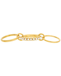Petit Moments 18K Plated Stainless Steel Stacking Ring