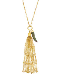 Petit Moments 18K Plated Stainless Steel Pendant Necklace