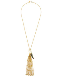 Petit Moments 18K Plated Stainless Steel Pendant Necklace