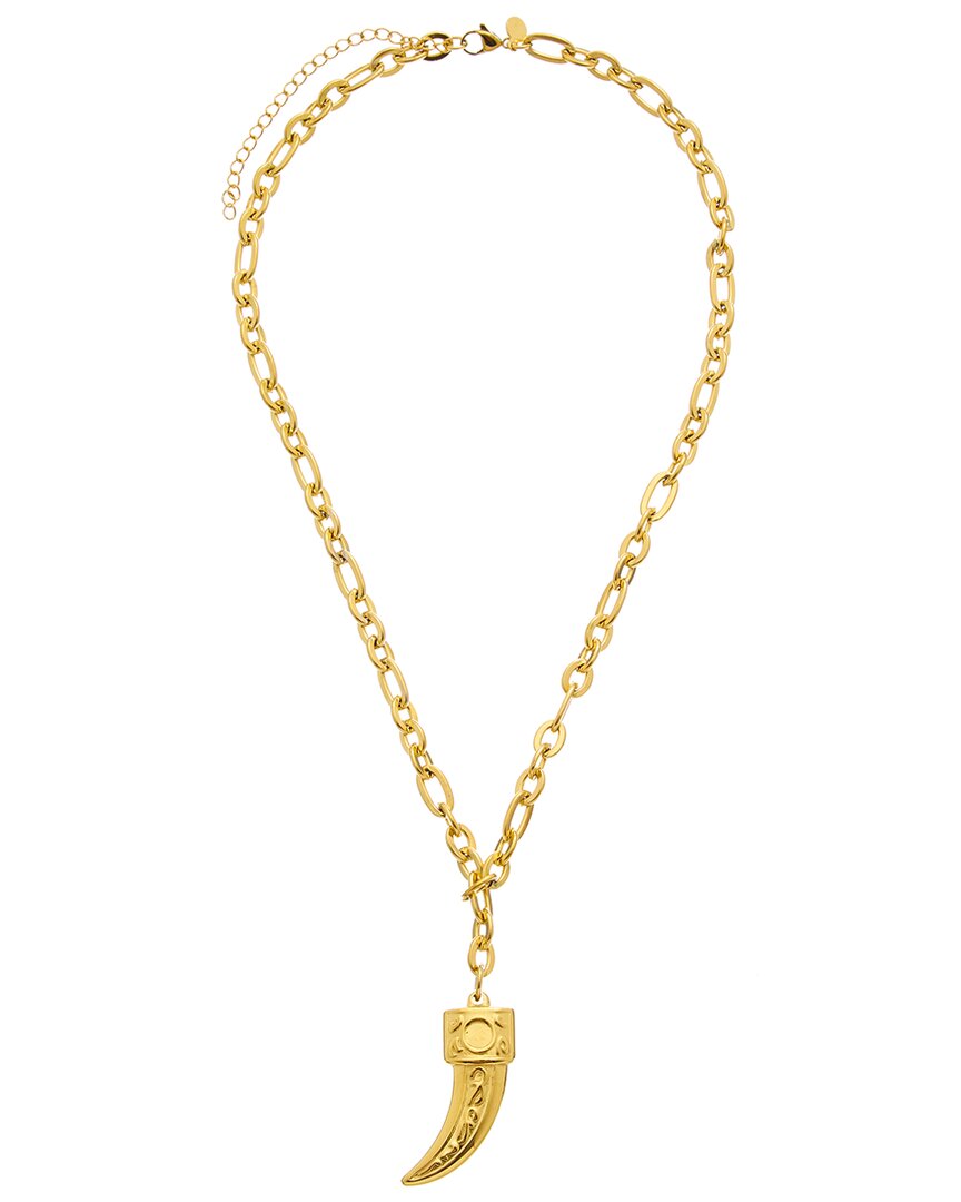 Petit Moments 18K Plated Stainless Steel Pendant Charm Necklace