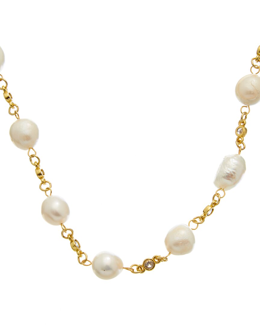 Petit Moments 18K Plated Pearl Beaded Necklace