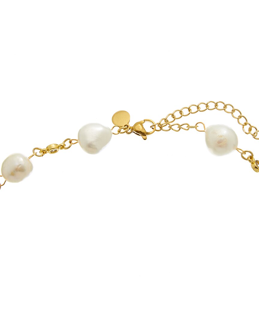 Petit Moments 18K Plated Pearl Beaded Necklace