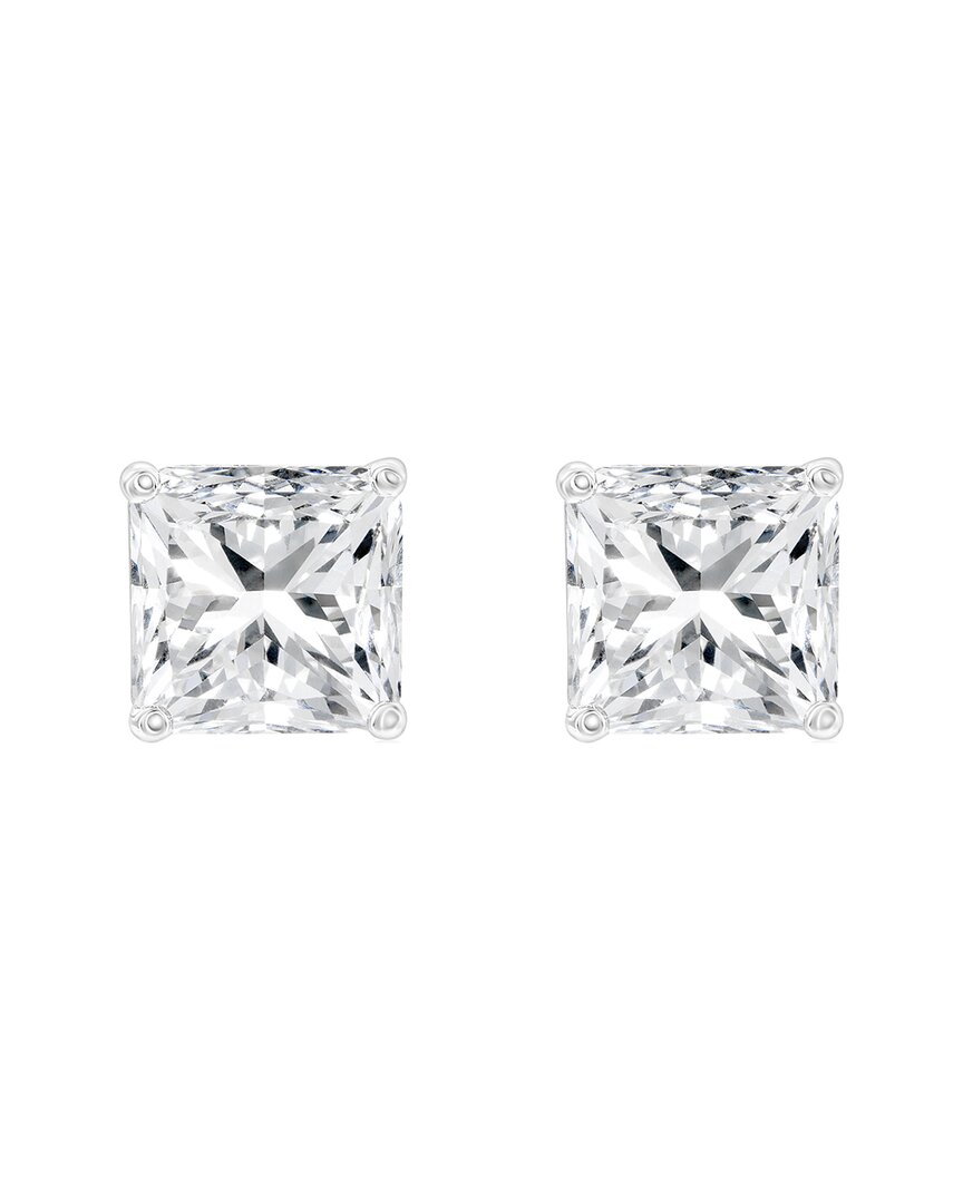Suzy Levian Silver Cz Studs