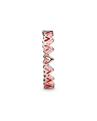 Pandora Pandora Moments 14K Rose Gold Plated Heart Ring