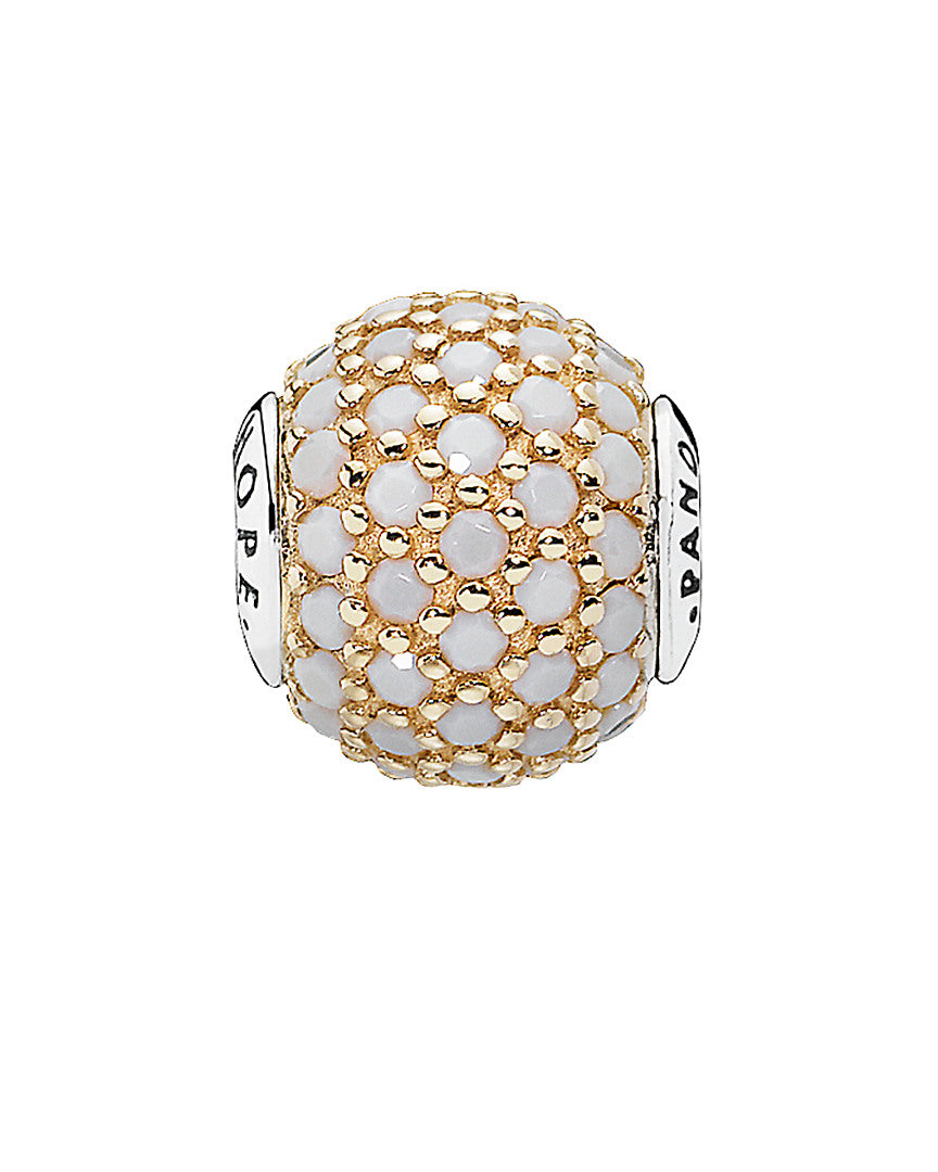 Pandora Pandora Essence Collection 14K & Silver Crystal Hope Charm
