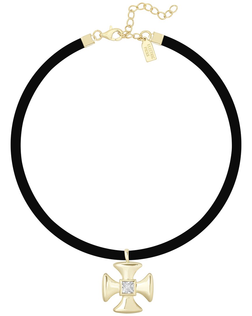 Electric Picks 14K Plated Grace Statement Necklace