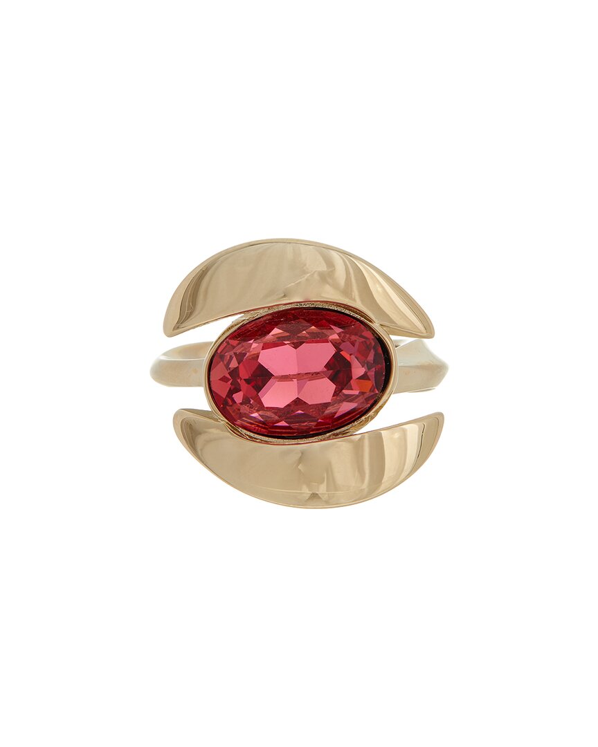 Oscar De La Renta Oval Crystal Ring