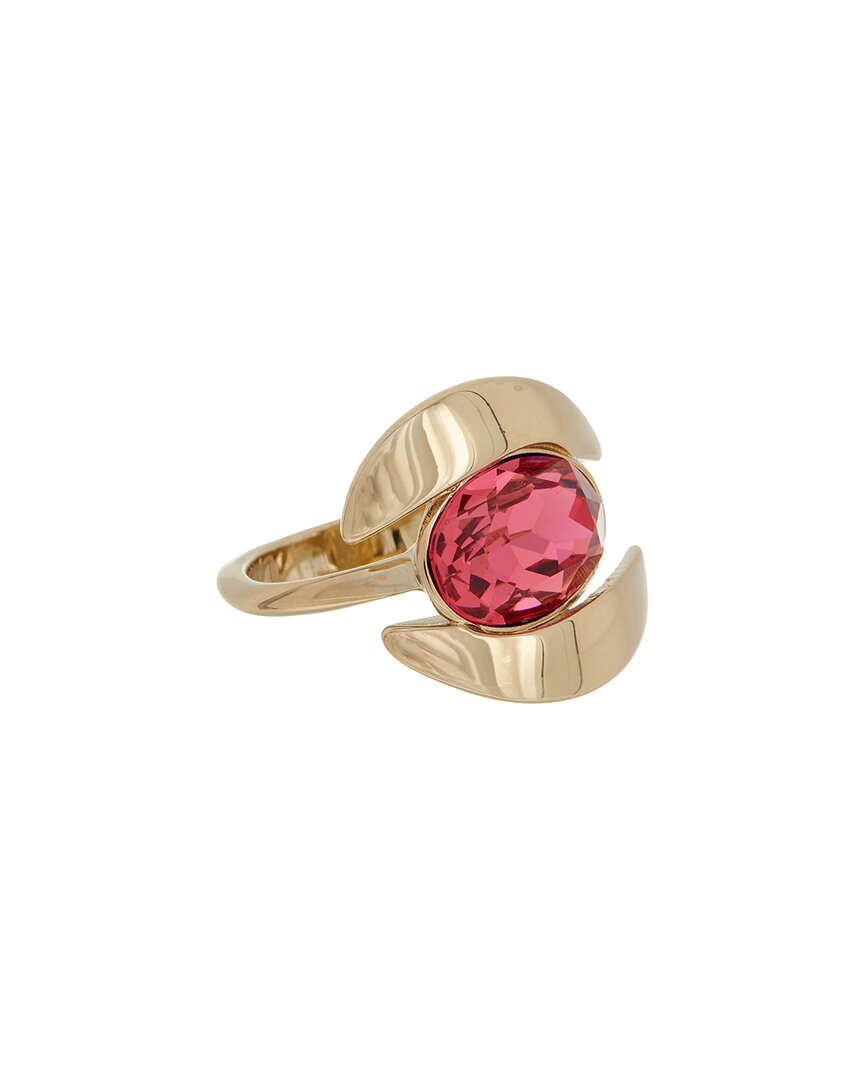 Oscar De La Renta Oval Crystal Ring