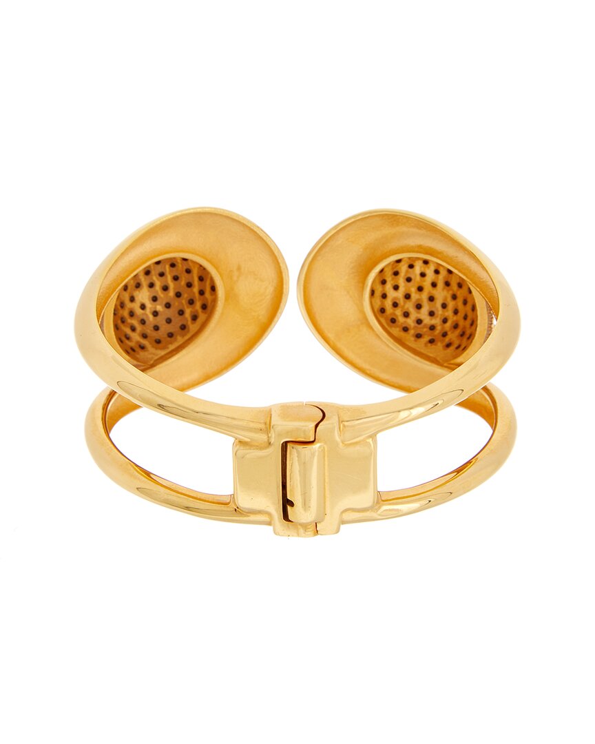 Oscar De La Renta Pave Hinged Bracelet