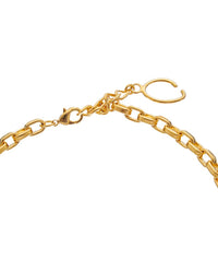Oscar De La Renta Rhinestone Drop Necklace