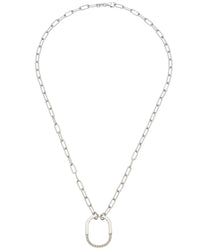 Meshmerise 18K Over Silver 0.20 Ct. Tw. Diamond Necklace