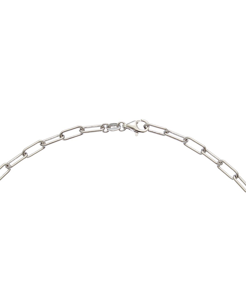 Meshmerise 18K Over Silver 0.20 Ct. Tw. Diamond Necklace