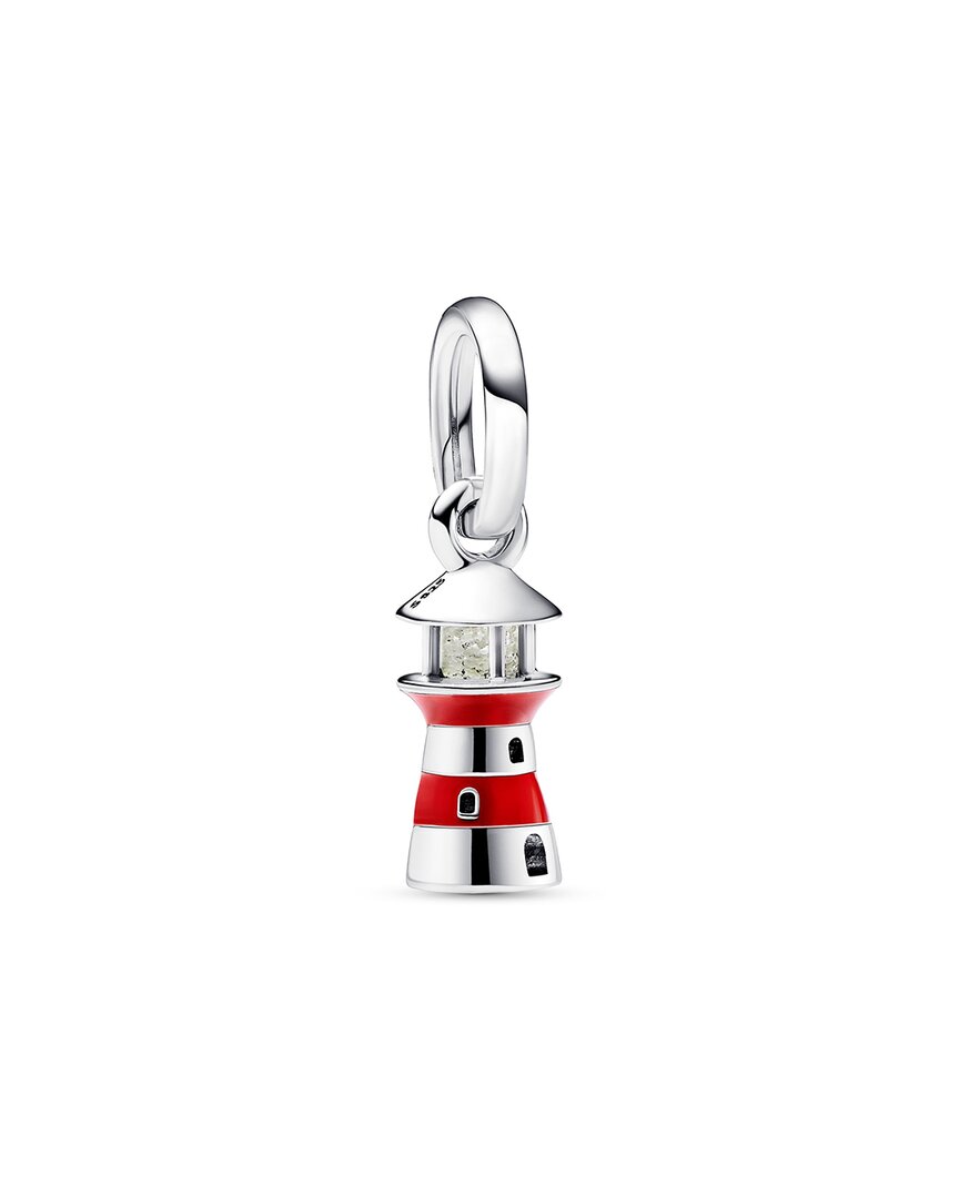 Pandora Moments Silver Glow-In-The-Dark Lighthouse Dangle Charm
