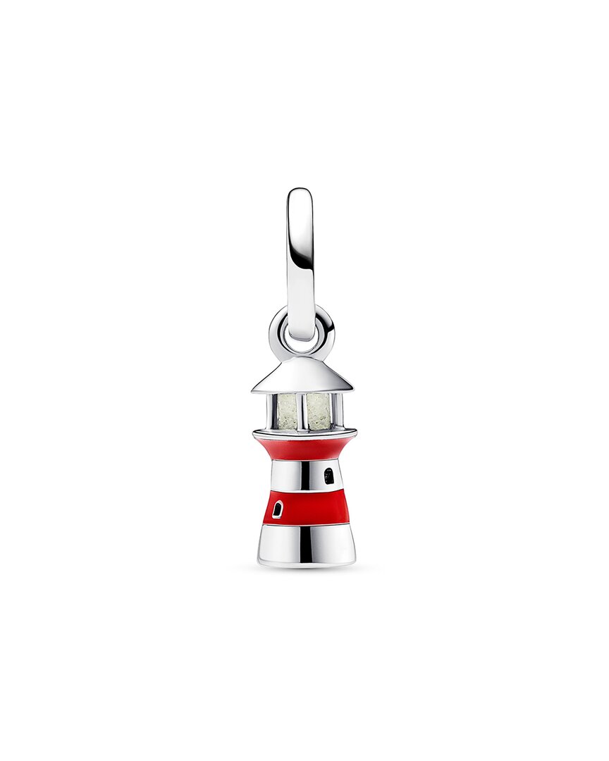 Pandora Moments Silver Glow-In-The-Dark Lighthouse Dangle Charm