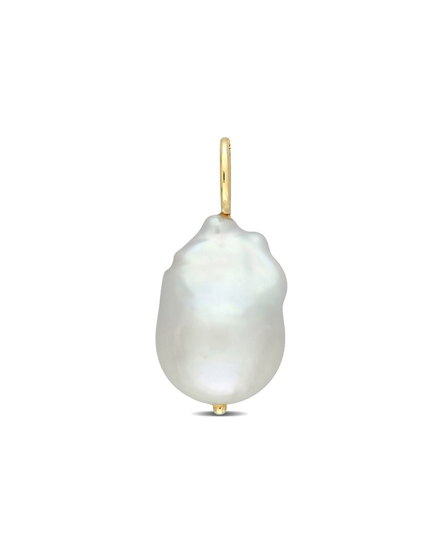 Rina Limor 18K Over Silver 13-13.5Mm Pearl Pendant