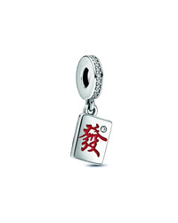 Pandora Pandora Moments Silver China Mahjong Dangle Charm