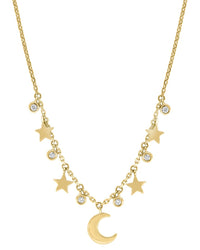 Effy Fine Jewelry 14K 0.13 Ct. Tw. Diamond Necklace