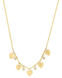 Effy Fine Jewelry 14K 0.08 Ct. Tw. Diamond Necklace
