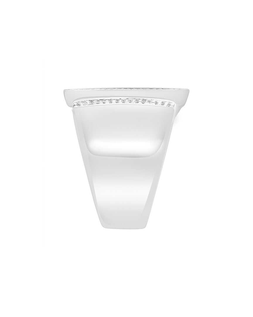 Effy Fine Jewelry Silver 0.10 Ct. Tw. Diamond Ring