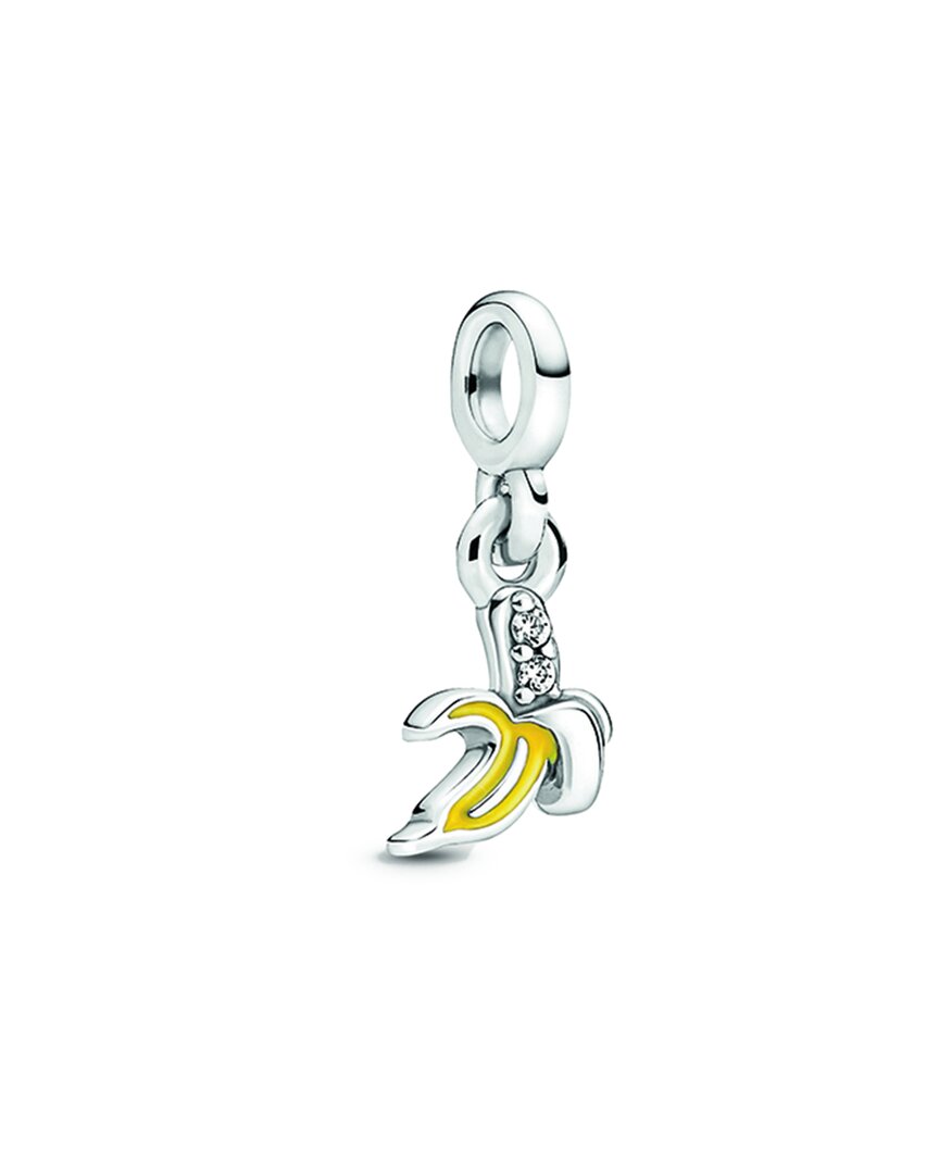 Pandora Me Silver Cz Banana Mini Dangle Charm