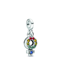 Pandora Pandora Me Silver Female Symbol Mini Dangle Charm