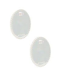 Retrofête Stone Stud Earrings