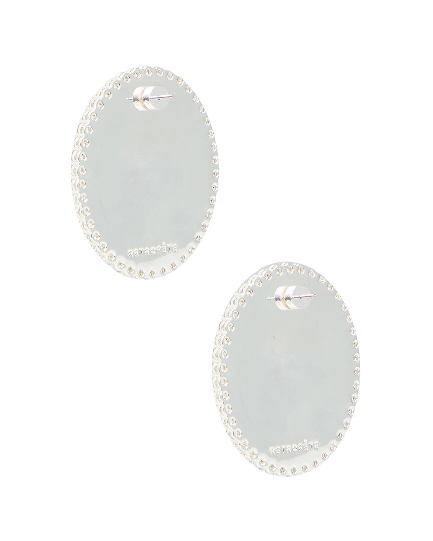 Retrofête Stone Stud Earrings